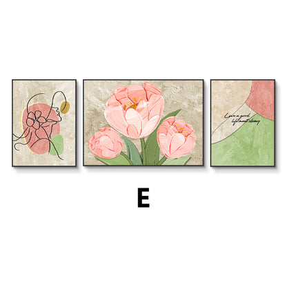 Decorative Framed Triptych Art Print Homeandso