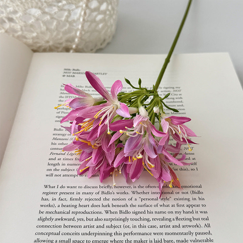 Elegant Silk Floral Stem Arrangement