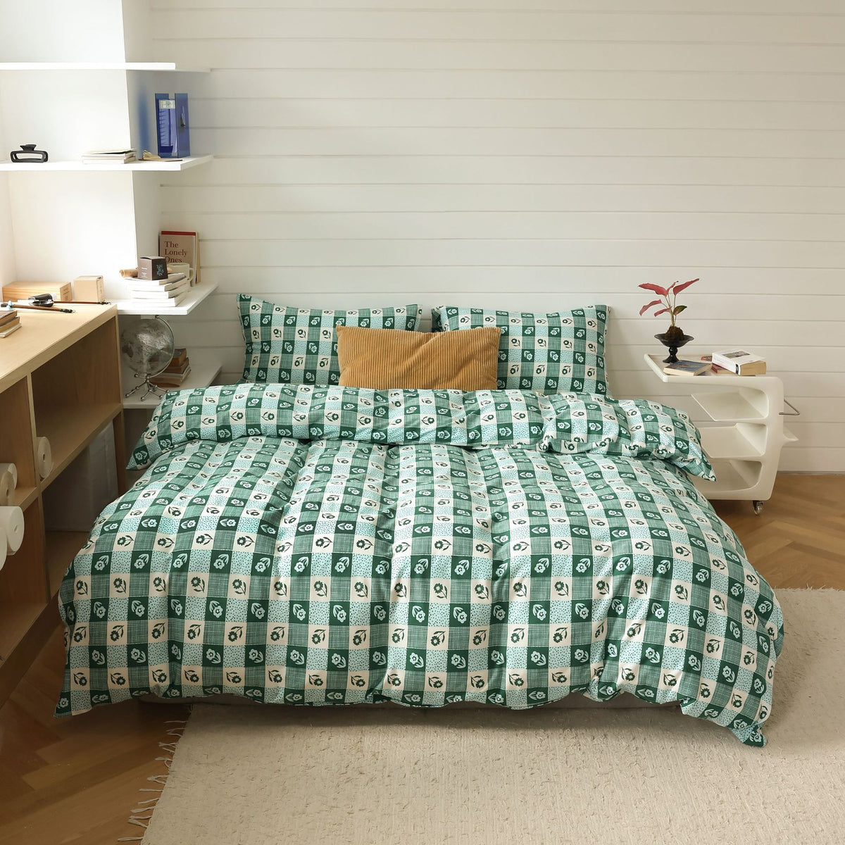 Decorative Modern Geometric Duvet Cover Set Homeandso