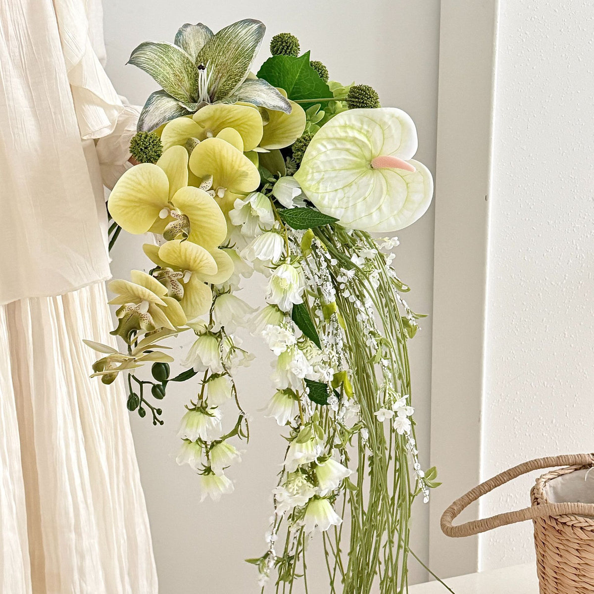 Lifelike Floral Bouquet Arrangement