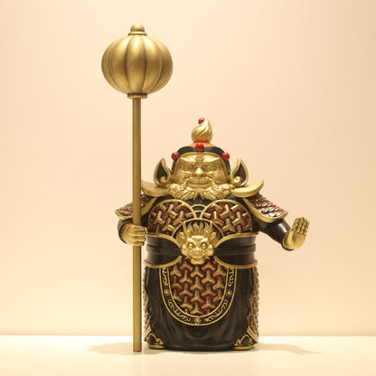 Handcrafted Guardian Deity Figurine Set Homeandso