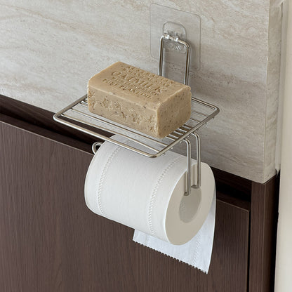 Wall-Mounted Bathroom Organizer