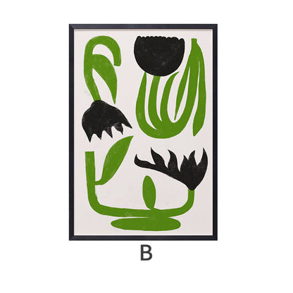 Chic Modern Floral Wall Art Homeandso