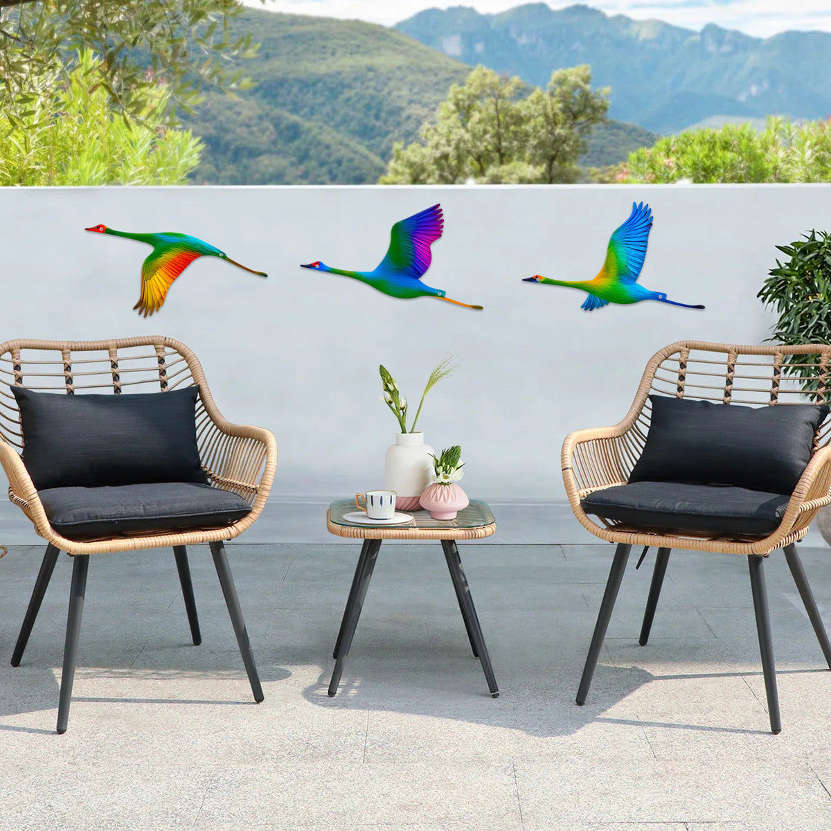 Colorful Bird Wall Art Homeandso