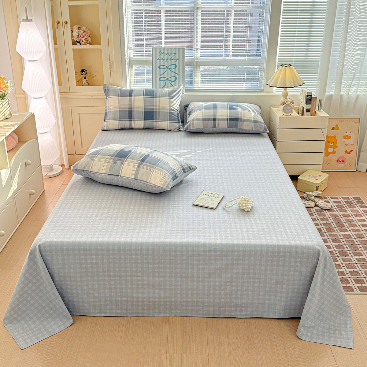 Playful Cartoon-Themed Bed Cover Set Homeandso