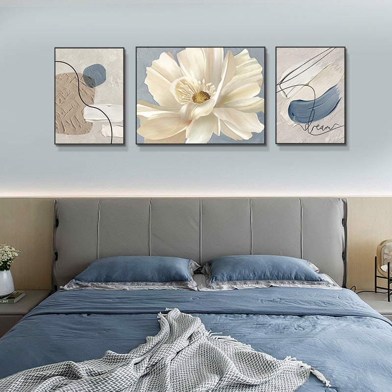 Elegant Framed Abstract Floral Art Set Homeandso