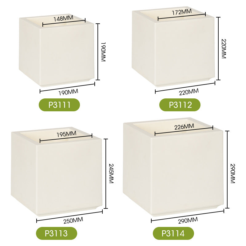 Modern Square Planter Homeandso