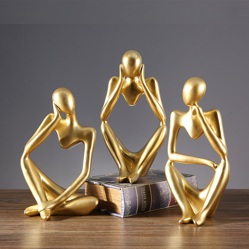 Artistic Abstract Figure Sculpture Homeandso