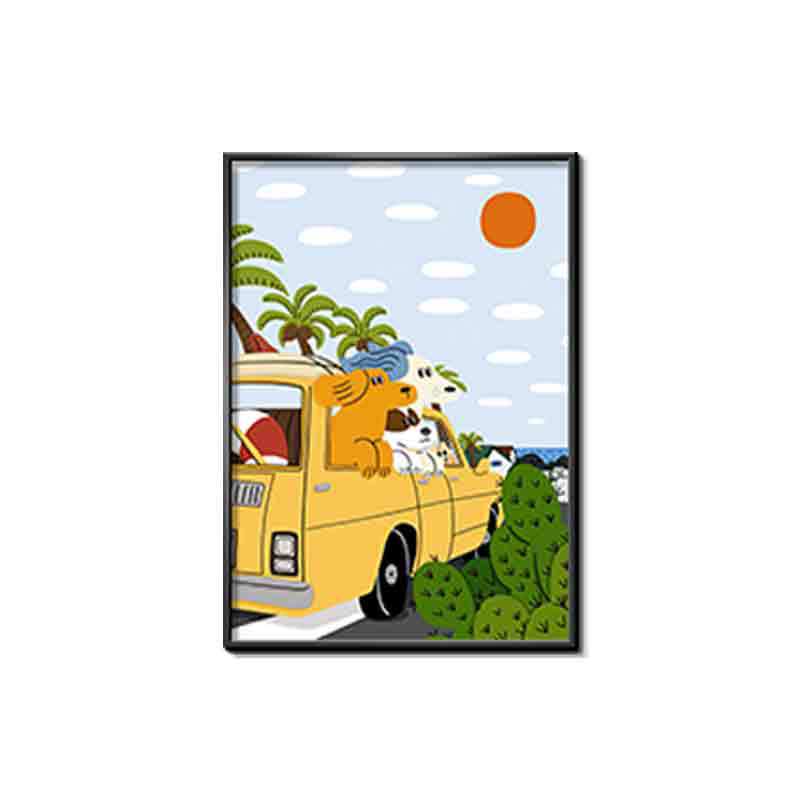 Artistic Animal-Themed Framed Wall Art Homeandso