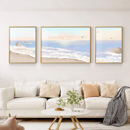 Coastal Serenity Canvas Wall Art Homeandso
