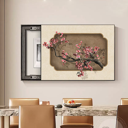 Elegant Framed Floral Blossom Art Print Homeandso