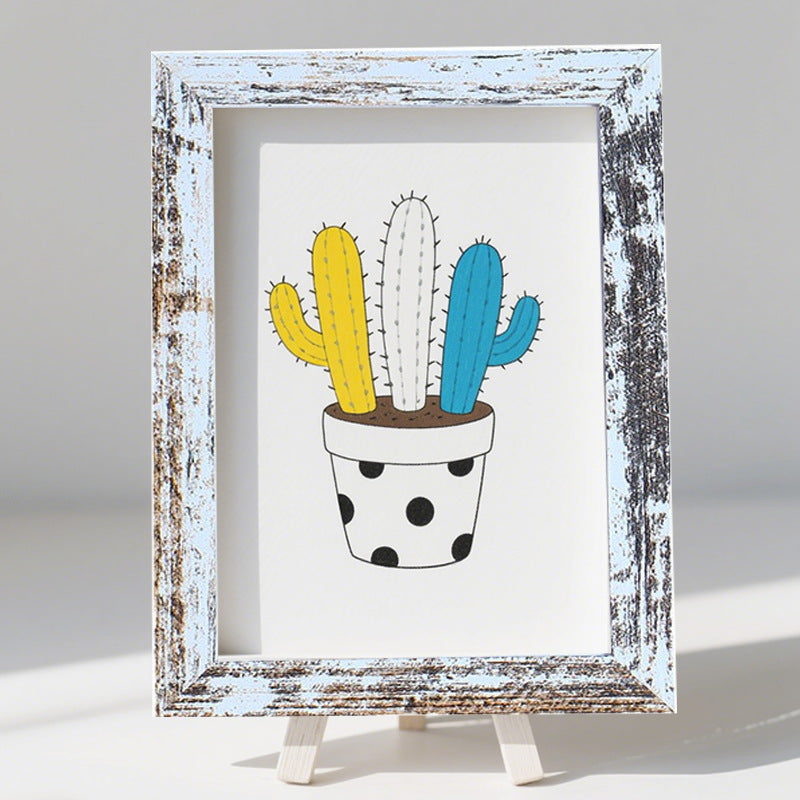 Decorative Cactus Art Print Frame
