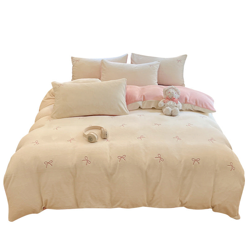 Luxurious Plush Duvet Set Homeandso