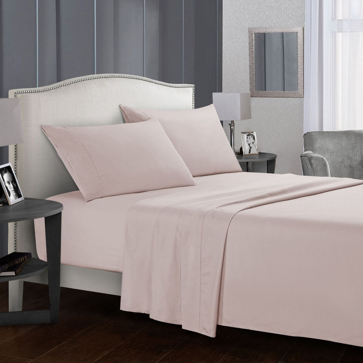 Decorative Luxury Microfiber Bed Sheet Set Homeandso