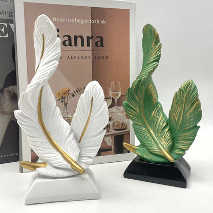 Decorative Feather Sculpture Homeandso