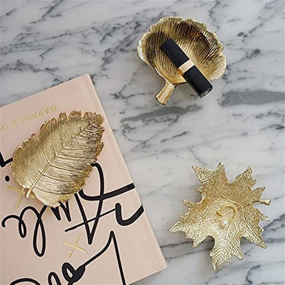 Ornate Leaf-Shaped Dish Homeandso