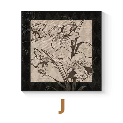 Decorative Floral Framed Artwork Homeandso
