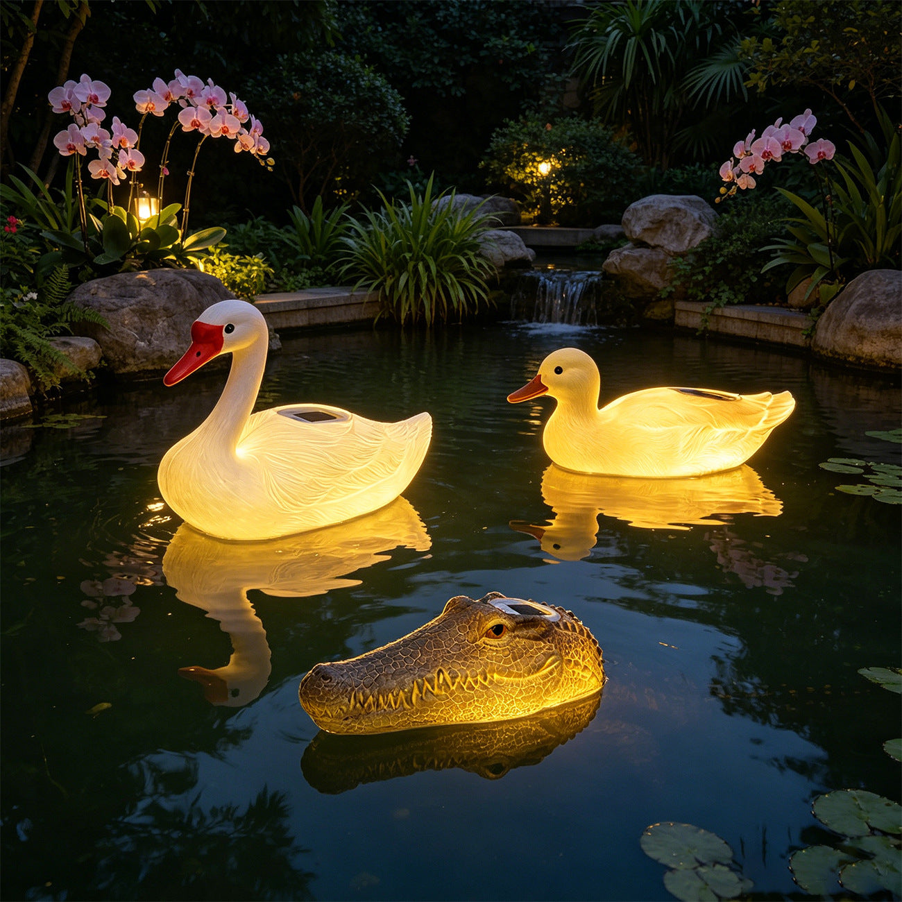 Decorative Floating Duck Sculpture Homeandso