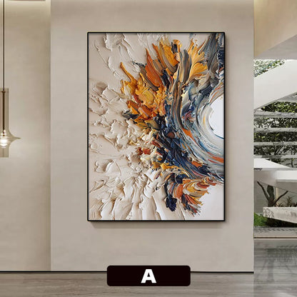 Abstract 3D Textured Wall Art Homeandso