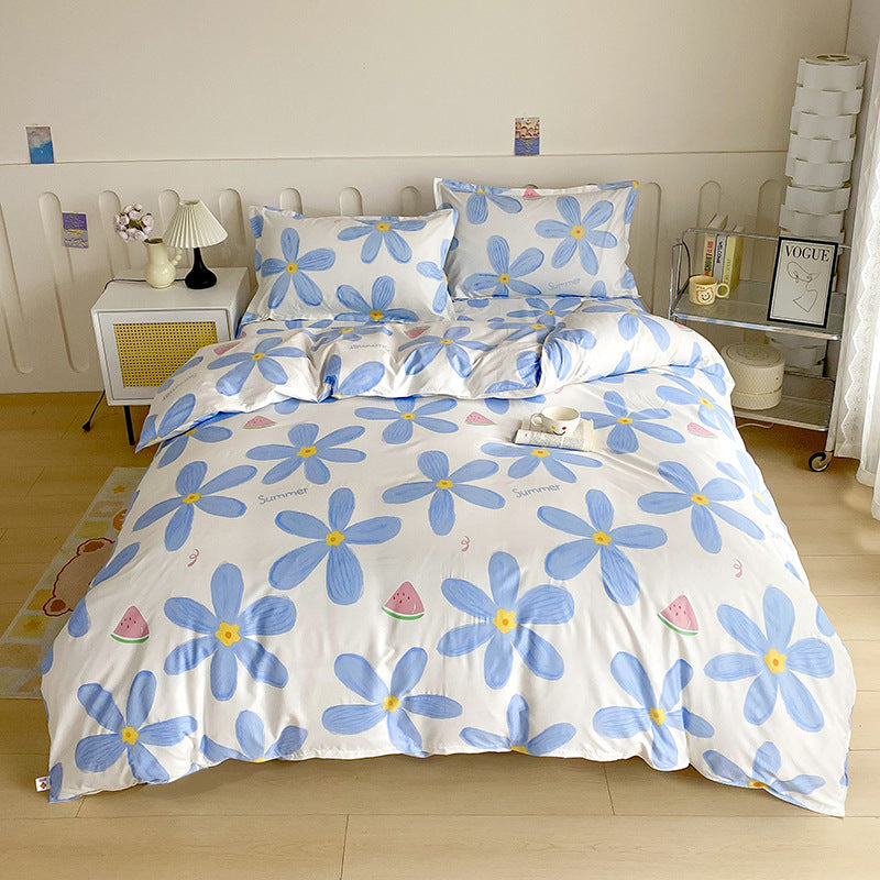 Floral Patterned Duvet Cover Set
