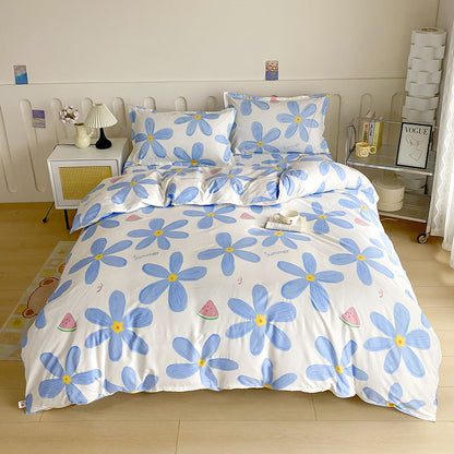 Floral Patterned Duvet Cover Set