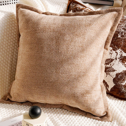 Decorative Floral Textured Lumbar Pillow