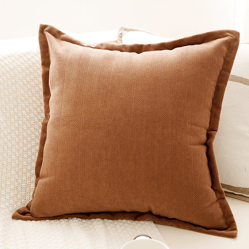Luxurious Faux Fur Square Decorative Pillow