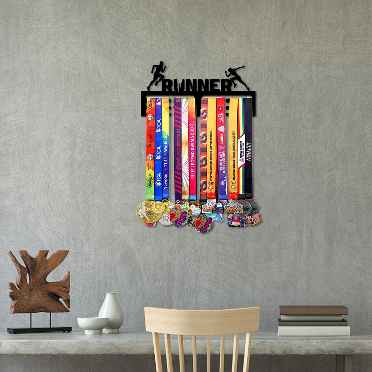 Runner-Themed Decorative Wall Sign Homeandso