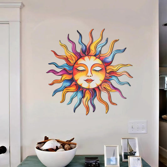 Vibrant Sun Wall Art Homeandso