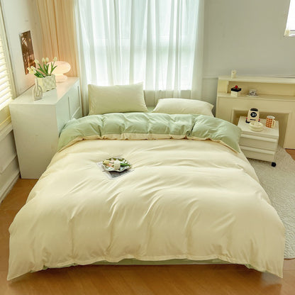 Lightweight Breathable Cotton Duvet Cover Set Homeandso