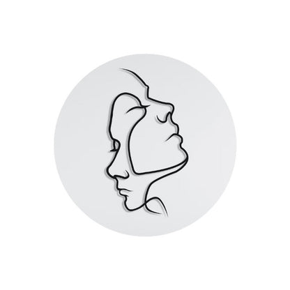 Minimalist Abstract Line Art Homeandso