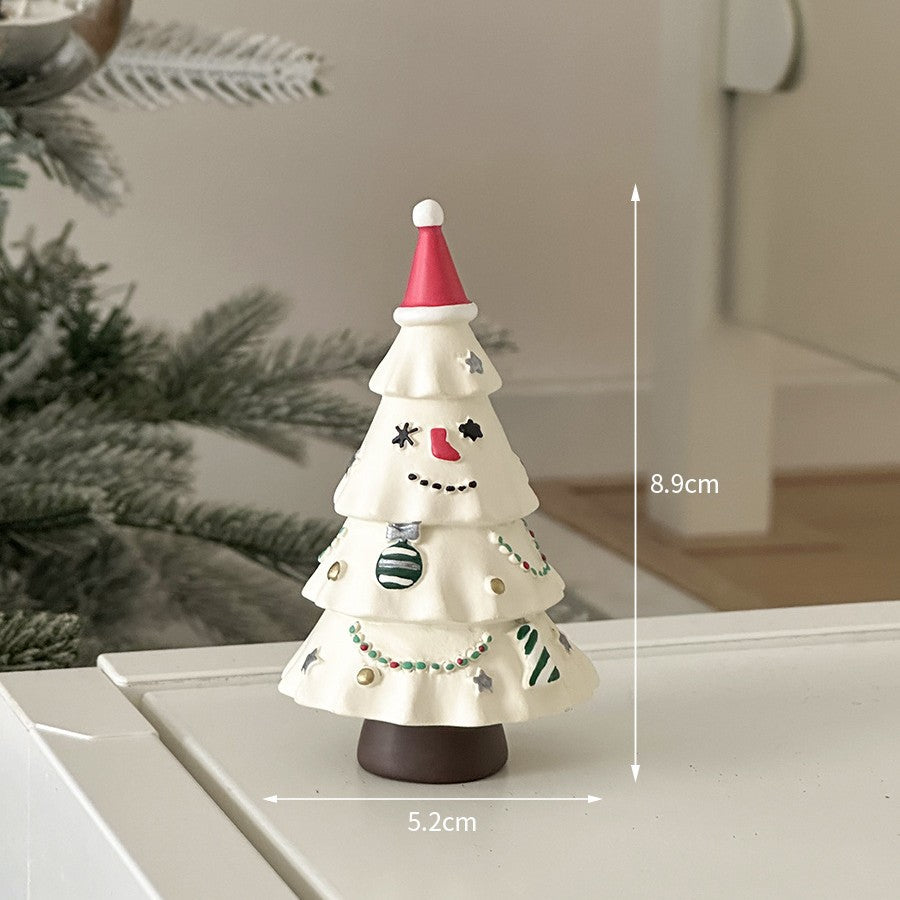 Decorative Miniature Christmas Tree Figurine