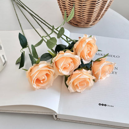 Premium Artificial Blue Rose Bouquet