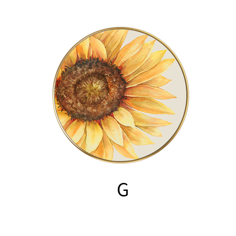 Floral Decorative Wall Plate Homeandso