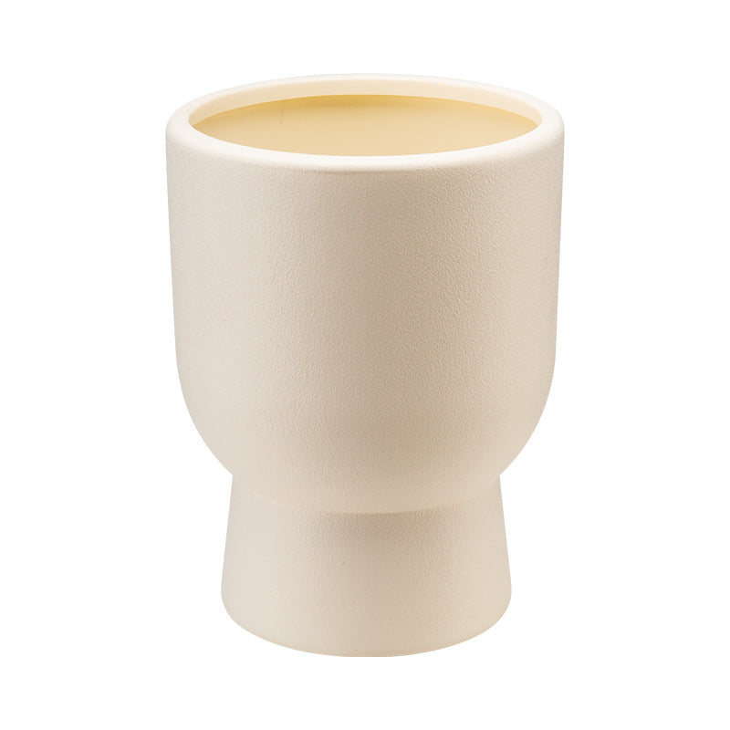 Contemporary Textured Ceramic Planter Homeandso