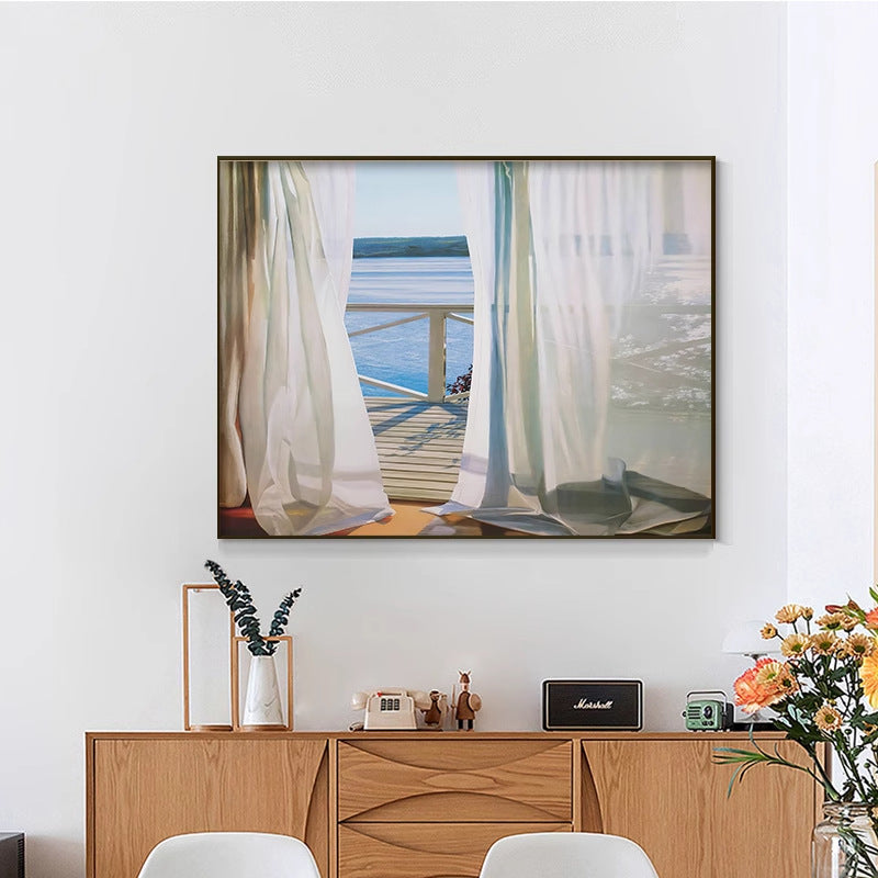 Scenic Landscape Canvas Art Print Homeandso