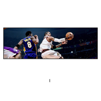 Men's Stylish Basketball Action Wall Art Print Homeandso