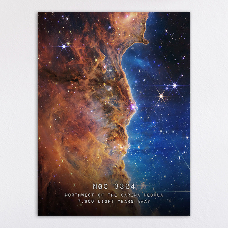 Cosmic Nebula Art Print Homeandso