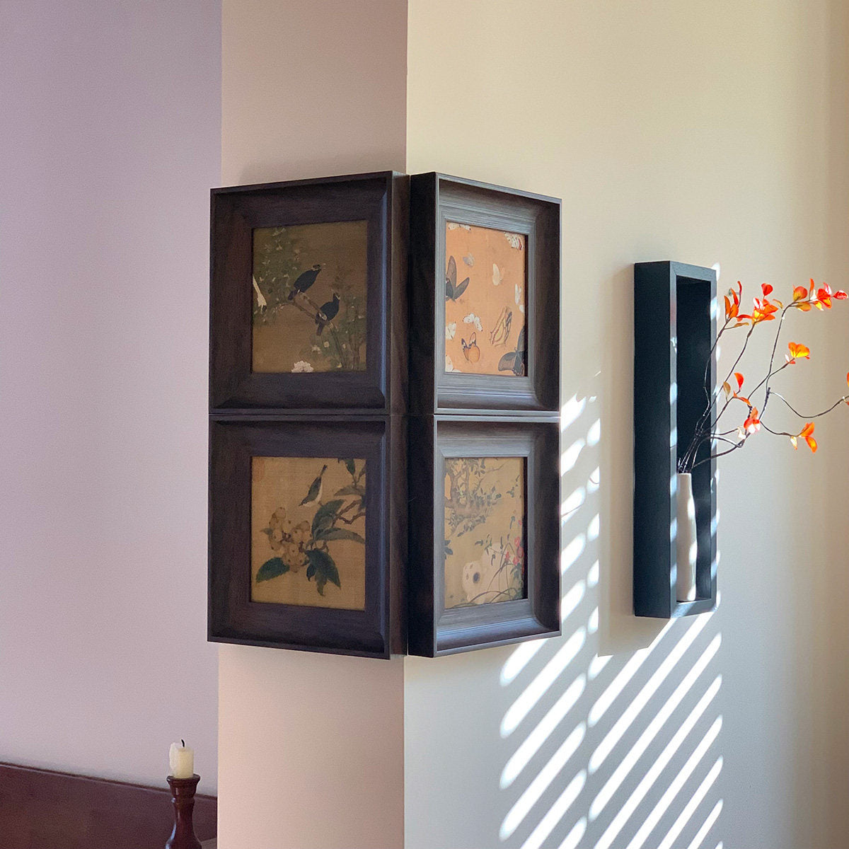 Artistic Multi-Panel Wall Frame