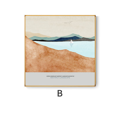 Abstract Landscape Framed Art Print Homeandso