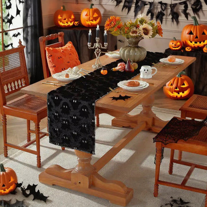Halloween-themed Table Runner