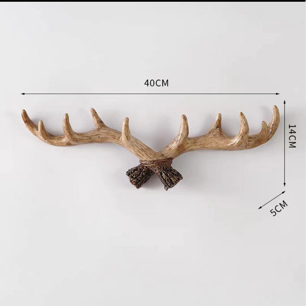 Decorative Wall Mounted Antler Sculpture Homeandso