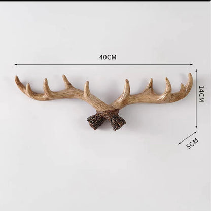 Decorative Wall Mounted Antler Sculpture Homeandso