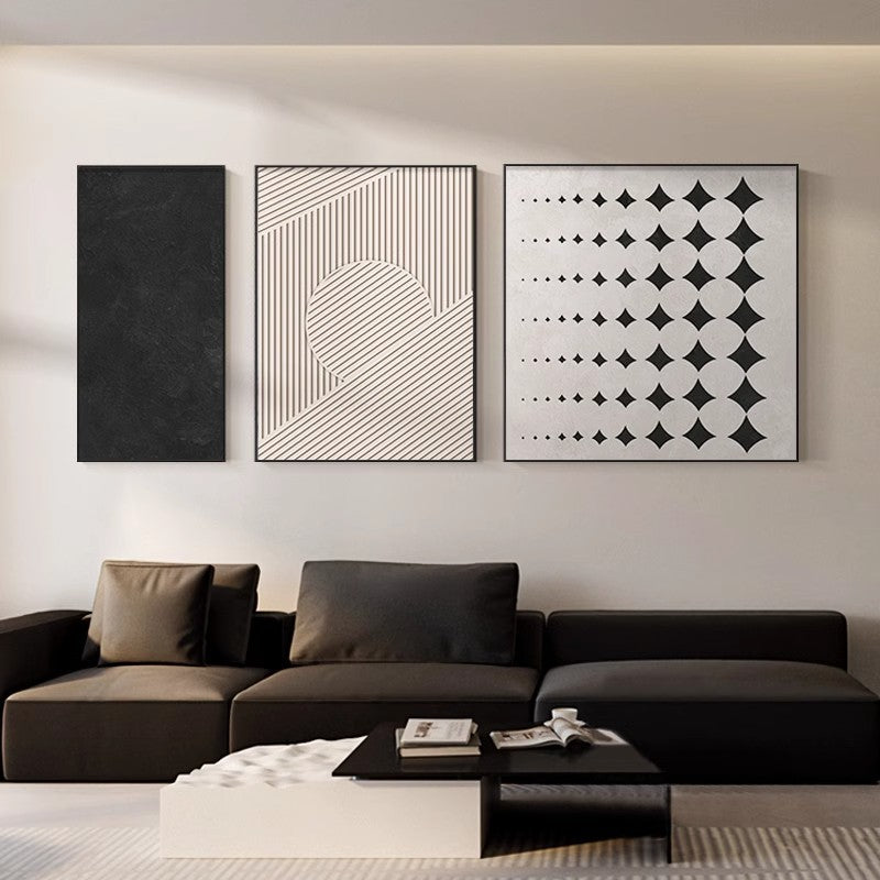 Geometric Minimalist Canvas Art Set Homeandso