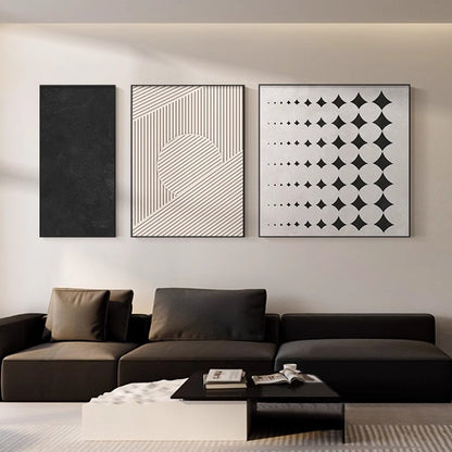 Geometric Minimalist Canvas Art Set Homeandso
