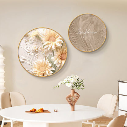 Elegant Floral Texture Wall Art Homeandso