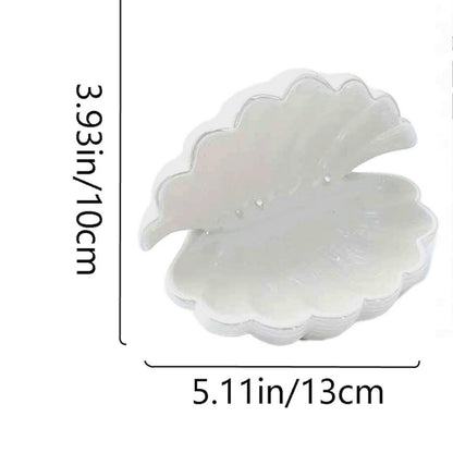 Elegant Shell-Shaped Dish Homeandso