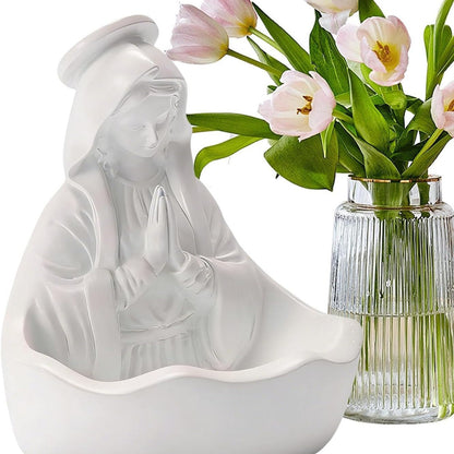 Decorative Virgin Mary Planter Homeandso