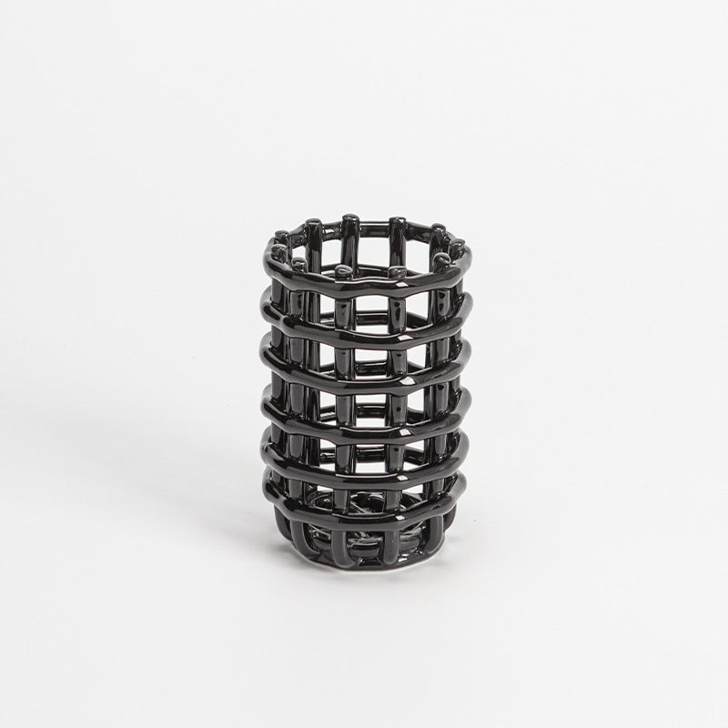 Decorative Woven Storage Basket Homeandso