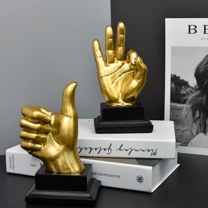 Home Decor Gesture Sculpture Homeandso